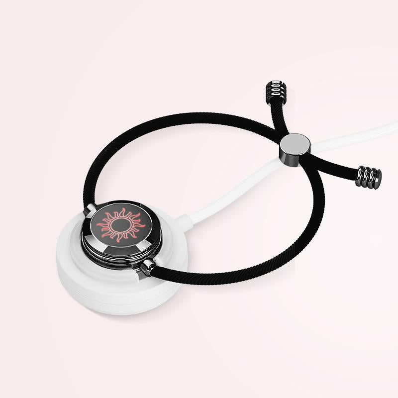 Totwoo Long Distance Touch Bracelet with Milan Rope Sun&Moon Single One Functional Love Connect Gift for Boyfriend or Girlfriend or Your Familay